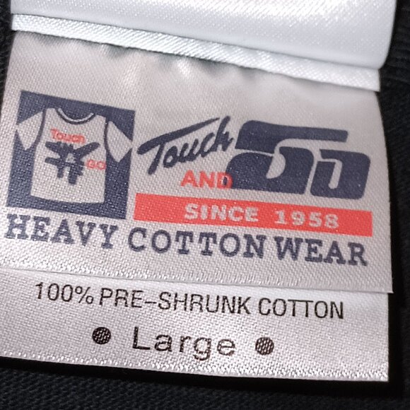 NEW Neon Genesis Evangelion T-Shirt Standing with Cross Black Large UNISEX - Picture 4 of 9